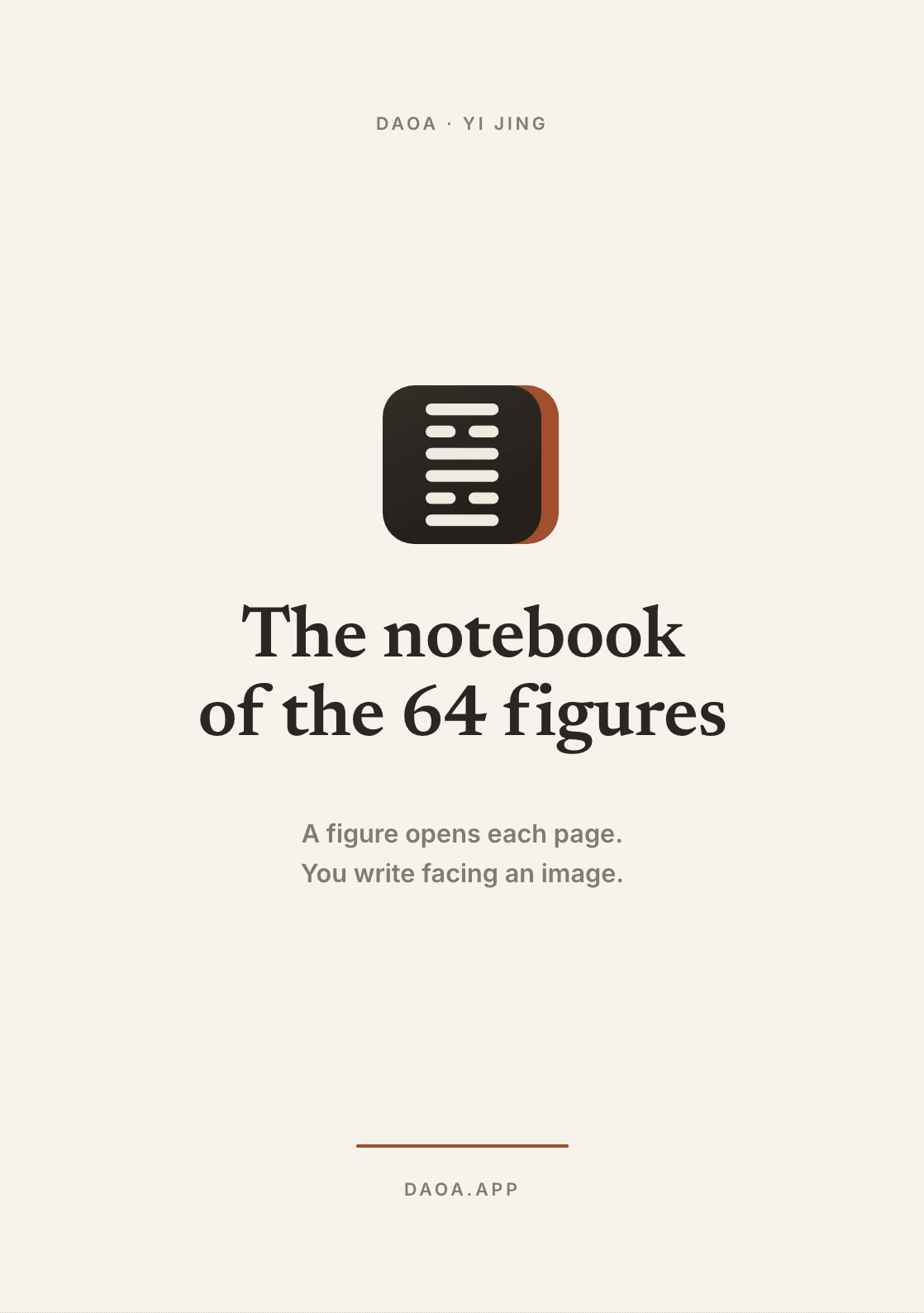 Cover of the Daoa notebook