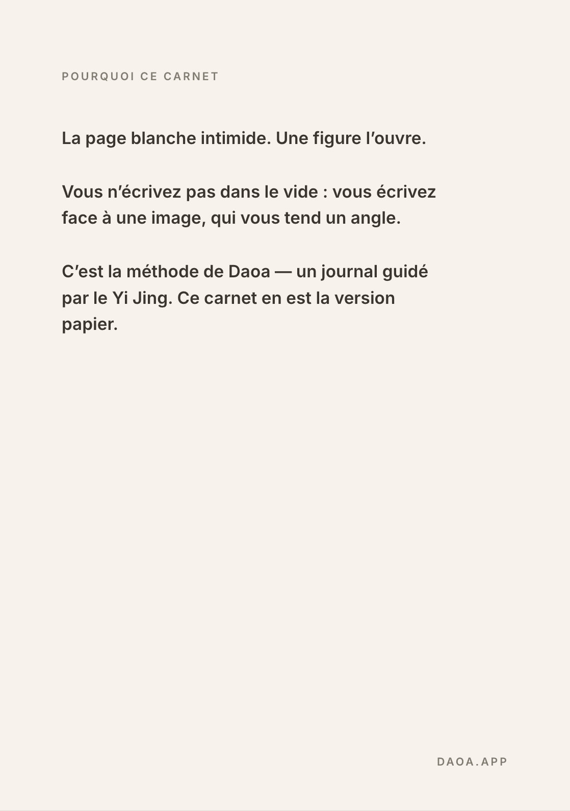 La méthode : écrire face à une figure