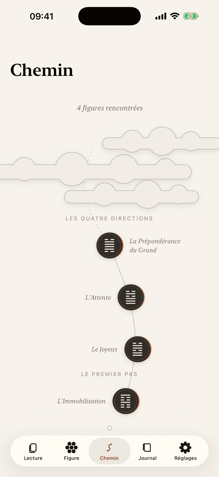 L'app Daoa — Le Chemin, la trace des lectures
